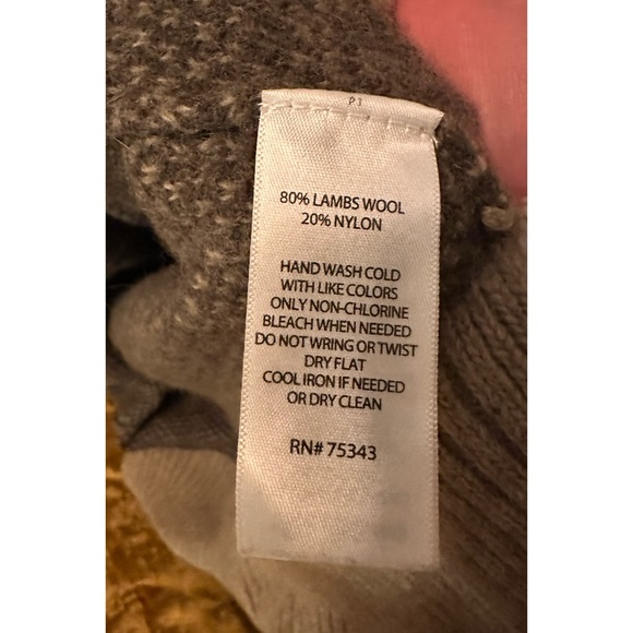 Cynthia Rowley Lambswool, Cowl Neck Sweater Dress, Size Medium - Picture 9 of 14